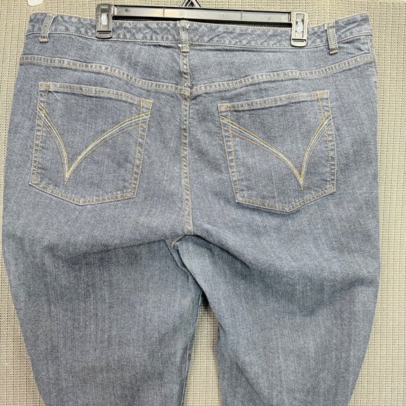 Venezia Womens Size 7 Tall Stretch Bootcut Denim Jeans - Picture 9 of 9